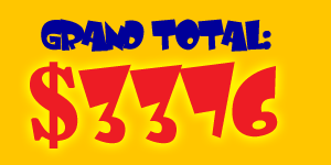 Grand Total=3376